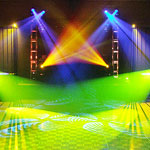 Lasers and LED light shows.